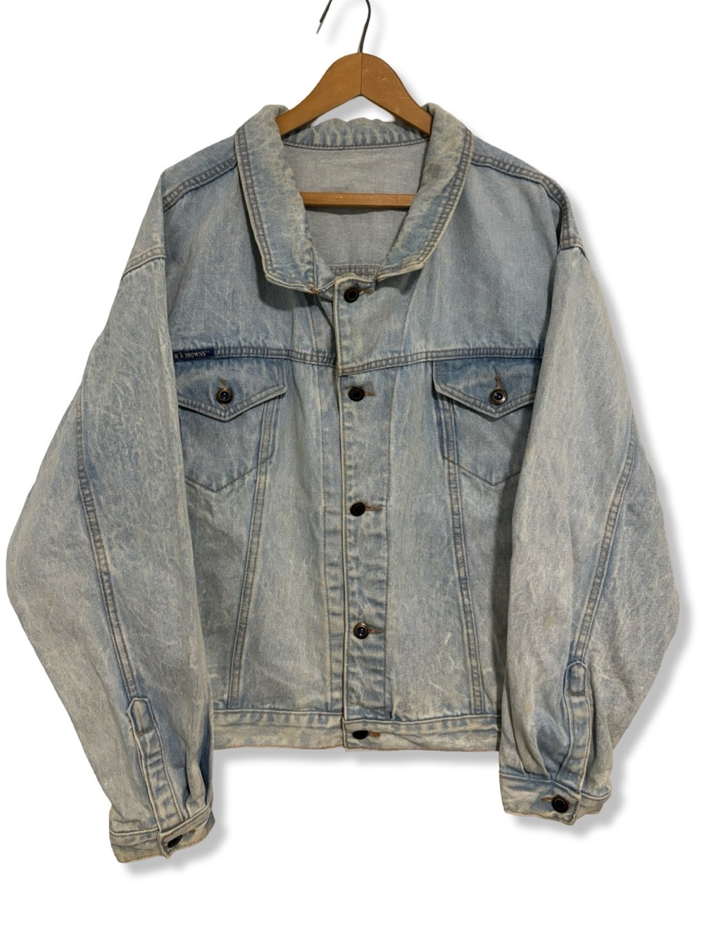Vintage 90s Light Wash Denim Jacket